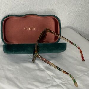 Authentic Gucci Women's Colorful Patterned Sunglasses z9xlw